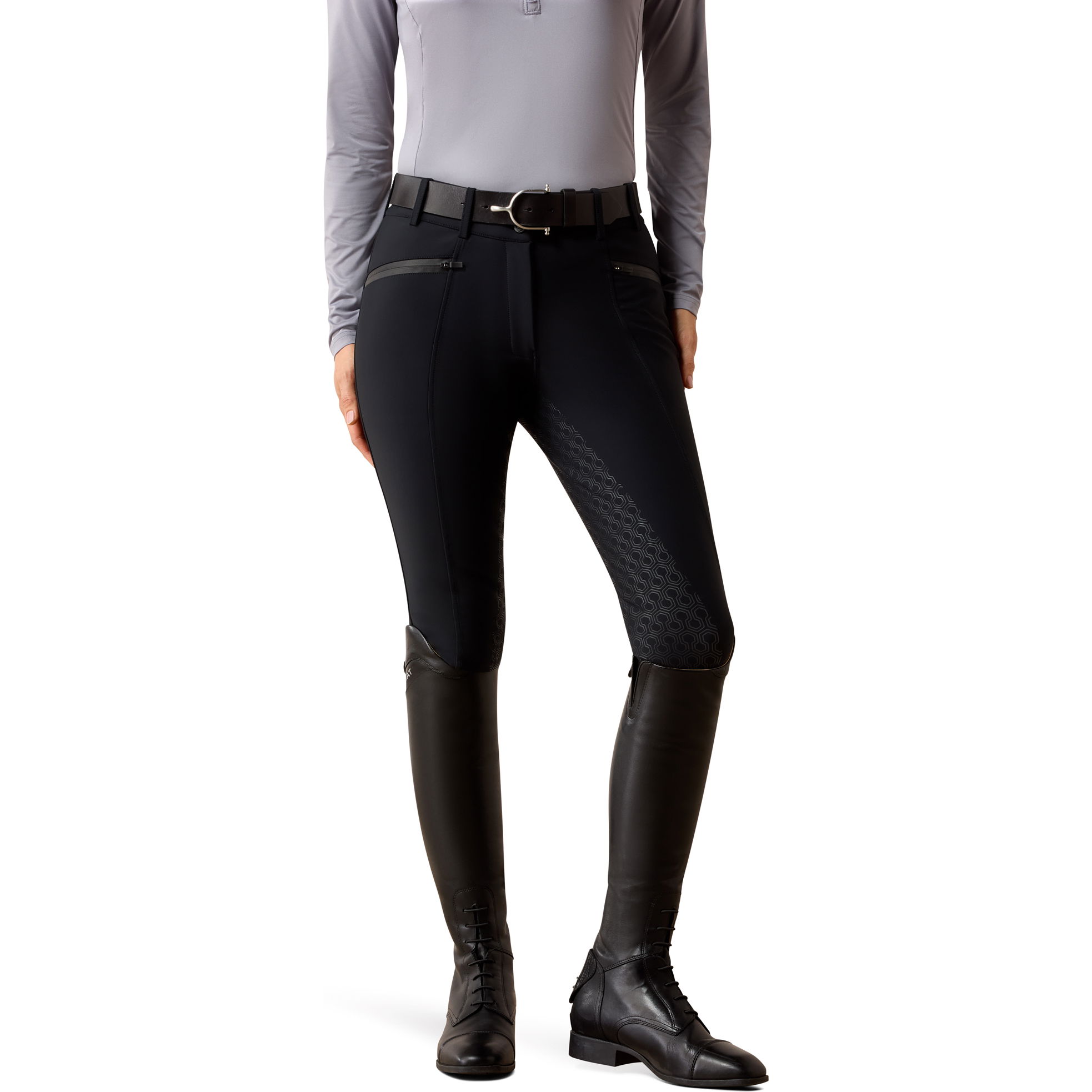 2026 Ariat Womens Troika H2O Full Seat Breeches 10079841 - Black